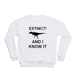 Extinct T-Rex Crewneck Sweatshirt
