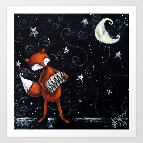 Moon Songs Art Print