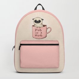 Pug in a Mug Backpack