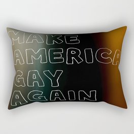 Make America Gay Again Rectangular Pillow
