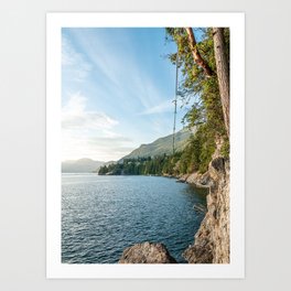 Lion's Bay Art Print