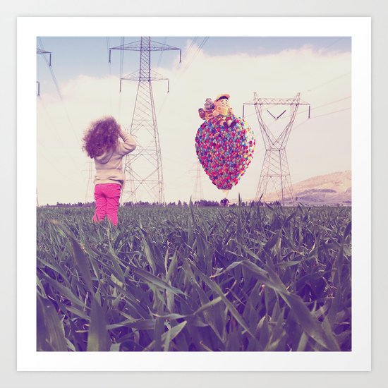 Balloon Art Print