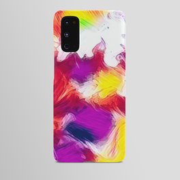 Colorful Palette Knife Abstract Android Case