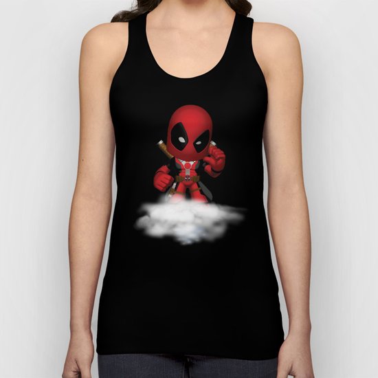 I'm Diedpool Flying Unisex Tank Top