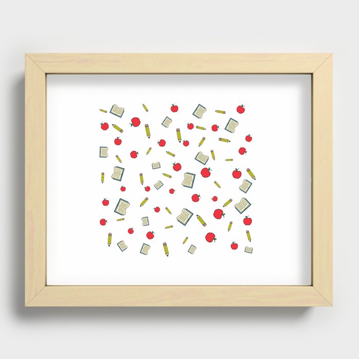 Teacher - Color Recessed Framed Print