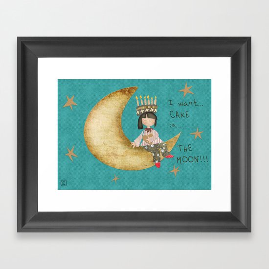 For my birthday Framed Art Print