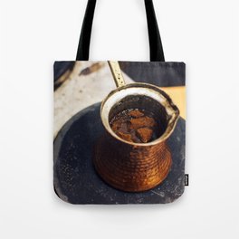 Turkish Coffee made in Cezve Tote Bag