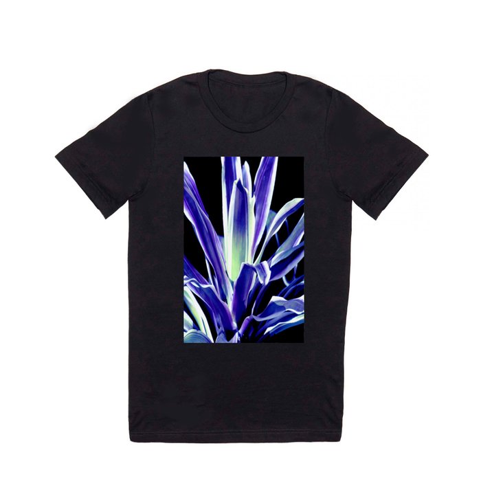 Indigo Blue Plant T Shirt