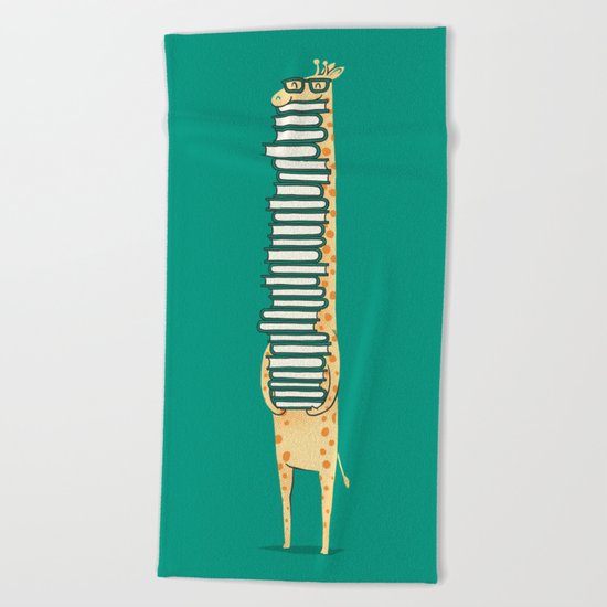 A book lover Beach Towel