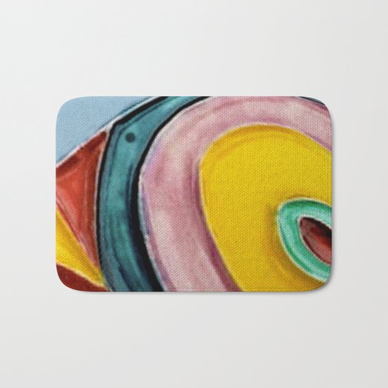 The Kandinsky's Chubby Bird 2 Bath Mat