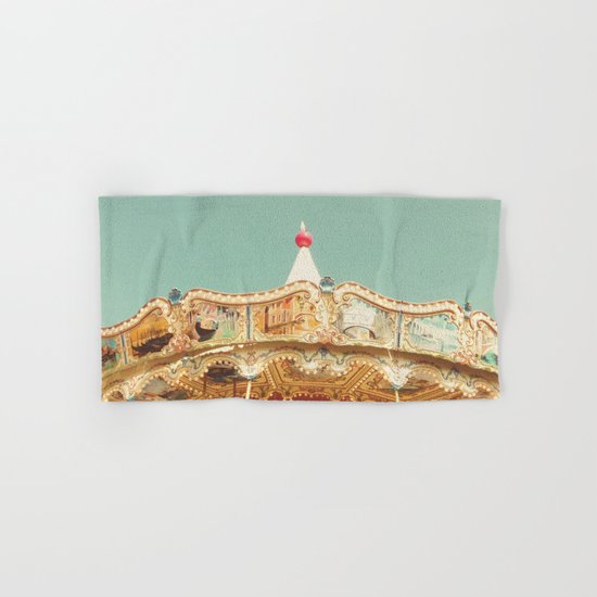 Carousel Lights Hand & Bath Towel