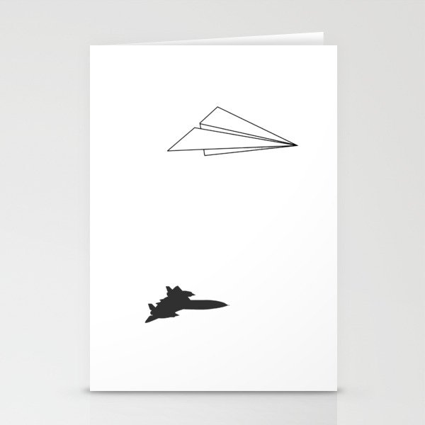 Paper Airplane Dreams Stationery Cards