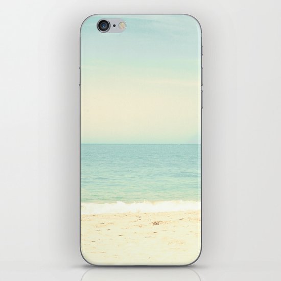 Pastel Retro Beach iPhone & iPod Skin