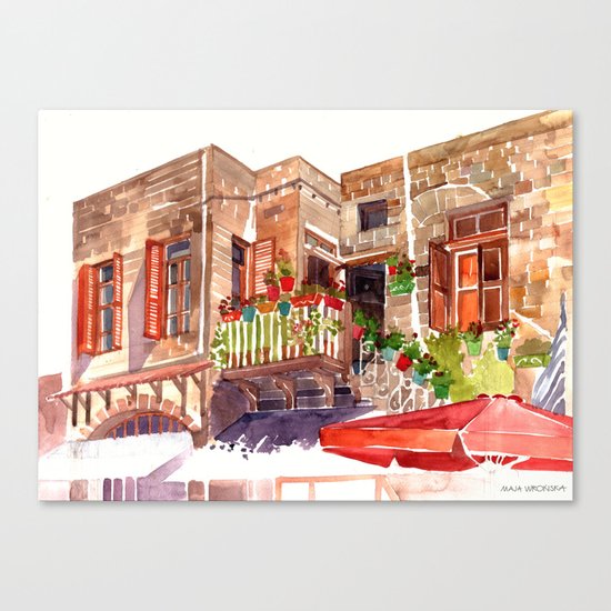 Rhodes Canvas Print