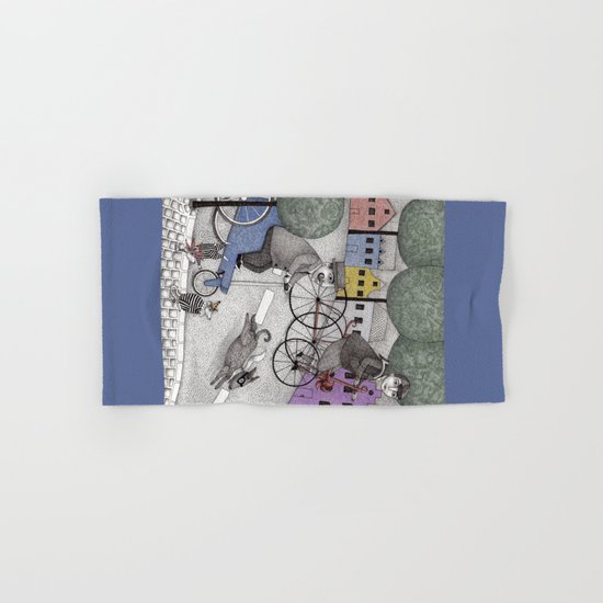 The Day the Cat got Away Hand & Bath Towel