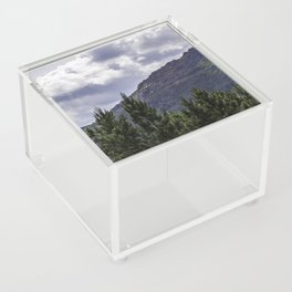 clouds and mountains Acrylic Box