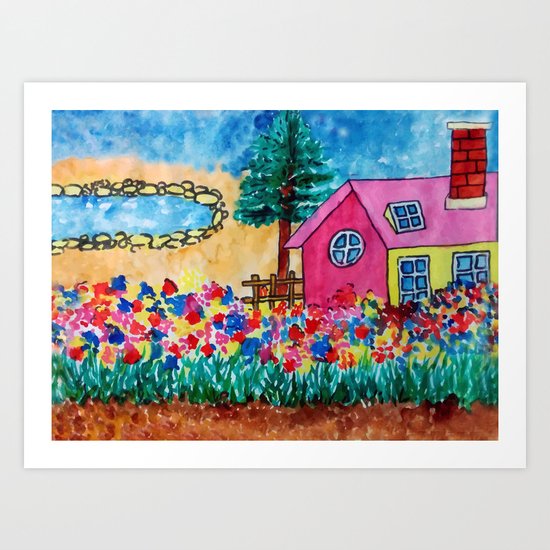 Magical Home Art Print