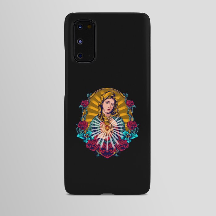 Our Lady Of Guadalupe Illustration Android Case