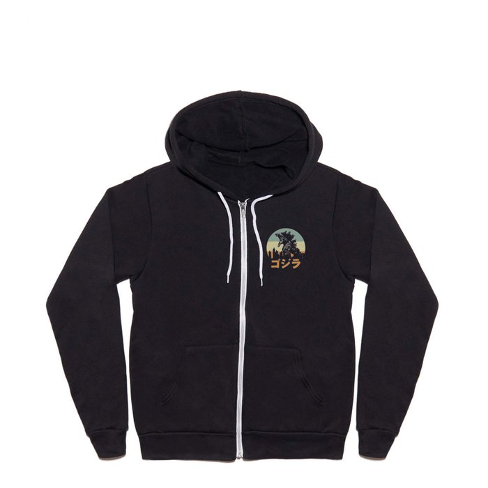Monster zip clearance hoodie