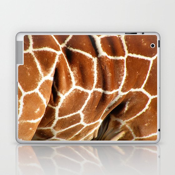 Giraffe Skin Close-up Laptop & iPad Skin