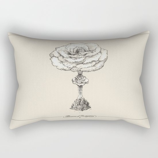 Blossoms of Civilizations Rectangular Pillow