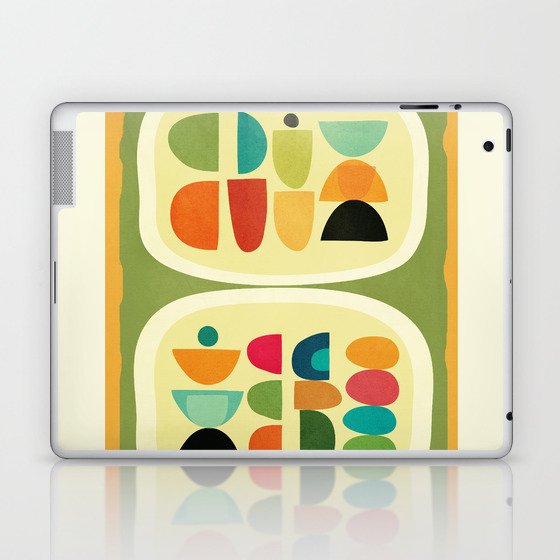 Modern Abstract Geometric Art 24 Laptop & iPad Skin