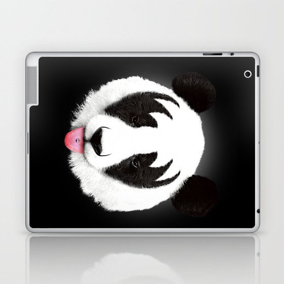 Kiss of a panda Laptop & iPad Skin