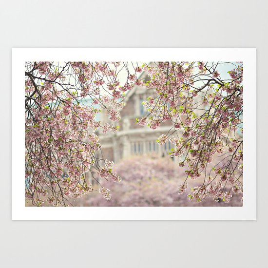 pink dream Art Print