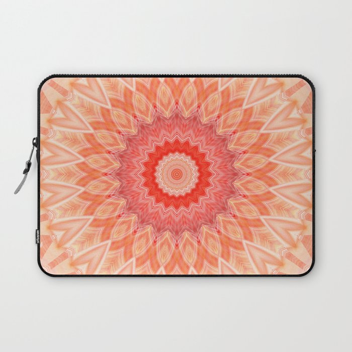 Mandala soft orange Laptop Sleeve