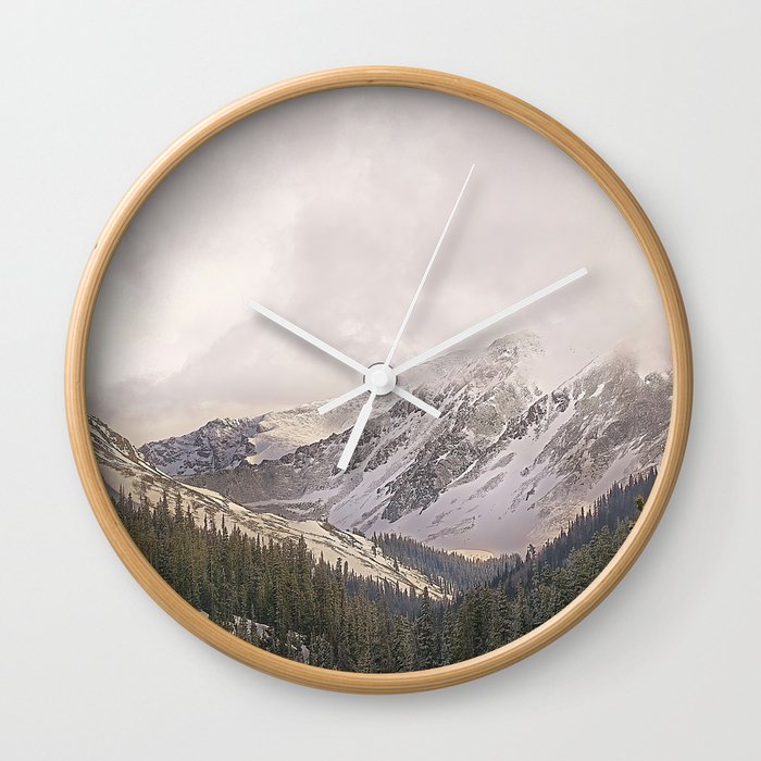 Lost in the Clouds Wall Clock