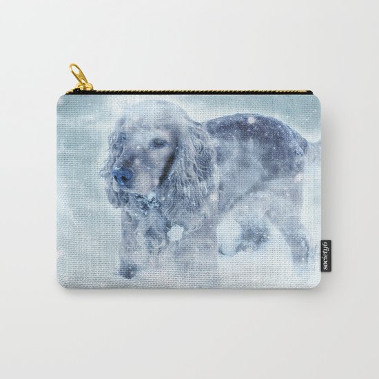 Winter Puppy Carry-All Pouch