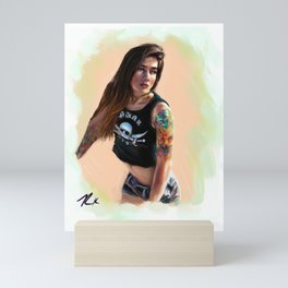 Tattooed Mini Art Print