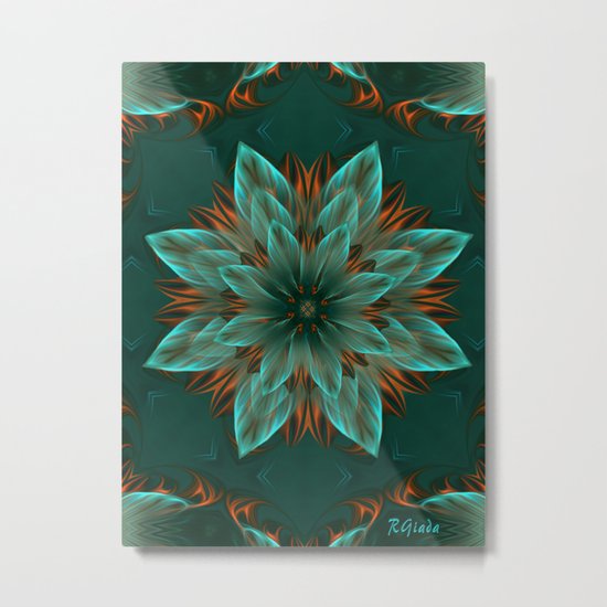 The flower of hope Metal Print