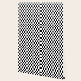 Black Checkered Wallpaper For Any Decor Style Society6