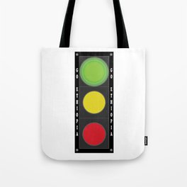 Traffic Light Tote Bag