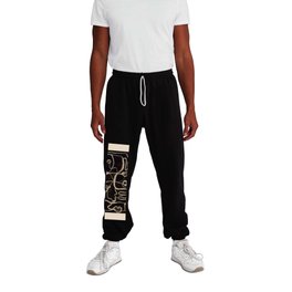 Abstract line art 206 Sweatpants