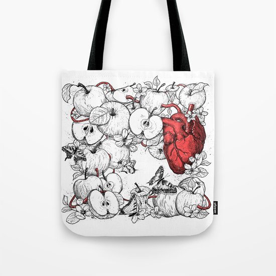 coronary apples Tote Bag