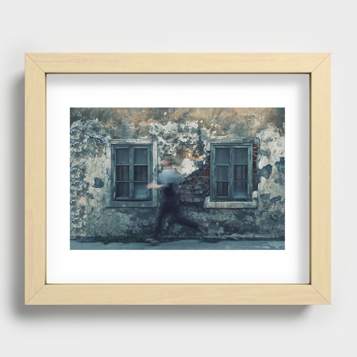 Catch Me If You Can Recessed Framed Print