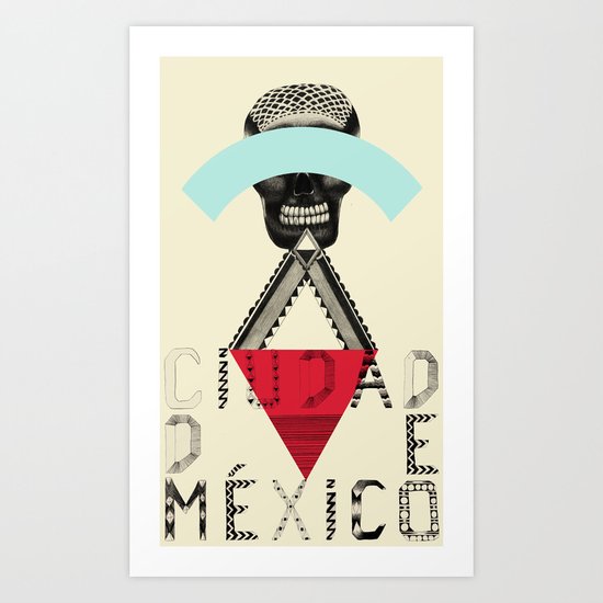 Locals Only - Ciudad de México Art Print