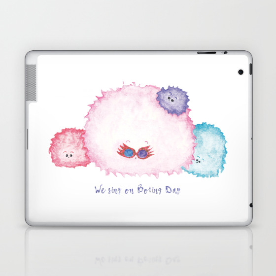 A Pygmy Puff Wearing Luna Lovegood Spectrespecs Laptop Ipad Skin By Kimbas23 Society6
