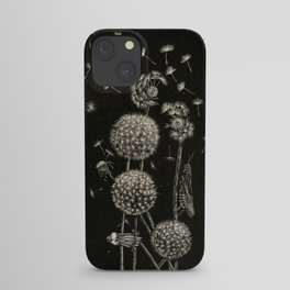 Dandelion with locust by Anna Botsford Comstock, early 1900s (benefitting The Nature Conservancy) iPhone Case