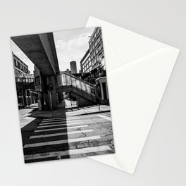 Just Outside Greektown, Detroit Stationery Card
