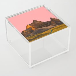 Badlands National Park / Grand Canyon Sunset Acrylic Box