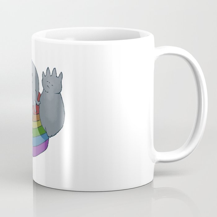 Jolly Pride Squid Friend Coffee Mug