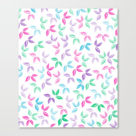 Flower Pattern VII Canvas Print