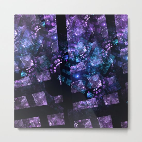 Shattered Metal Print