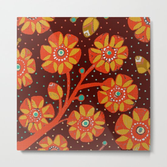 needle work Metal Print