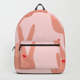 peace and love Backpack