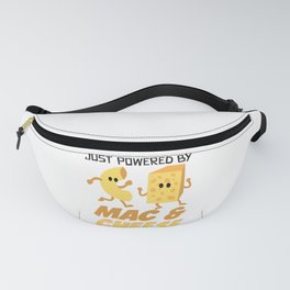 Macaroni and cheese and pizza gift Fanny Pack