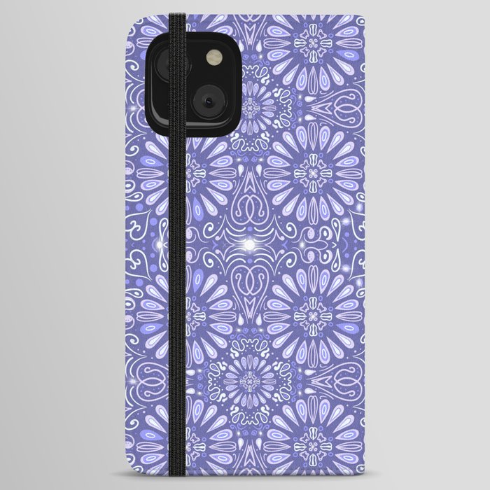 Veri Peri Floral Symmetry iPhone Wallet Case